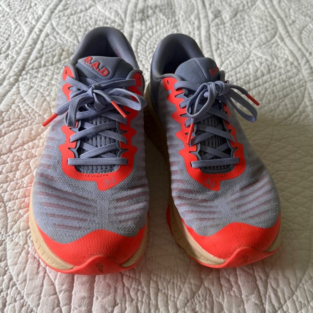 R.A.D. R-1 Purple and Orange Running Shoes